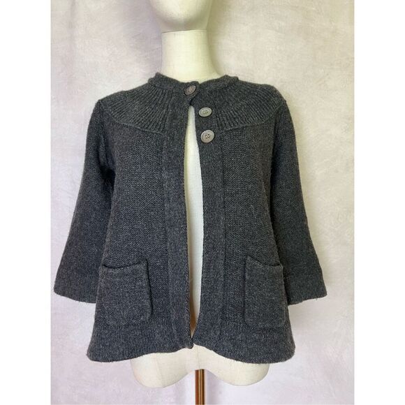 Gray Sundance Sweater Cardigan - Picture 1 of 5